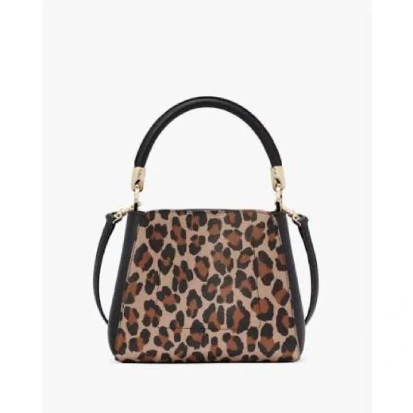 Kate Spade Leopard Phoebe Satchel - Picture 6 of 7